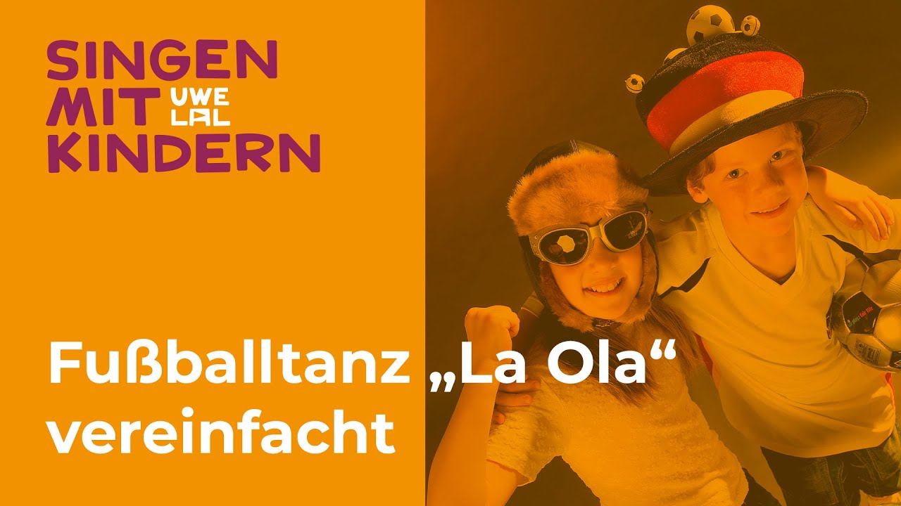 La Ola für jeden Fußballfan - vereinfachte Tanzschritte