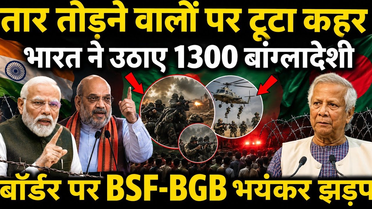 🔥 Delhi ke Bade Faisle ke Baad Border Par Hahakar? | Bangladesh Border Se Aayi Chaukane Wali Report