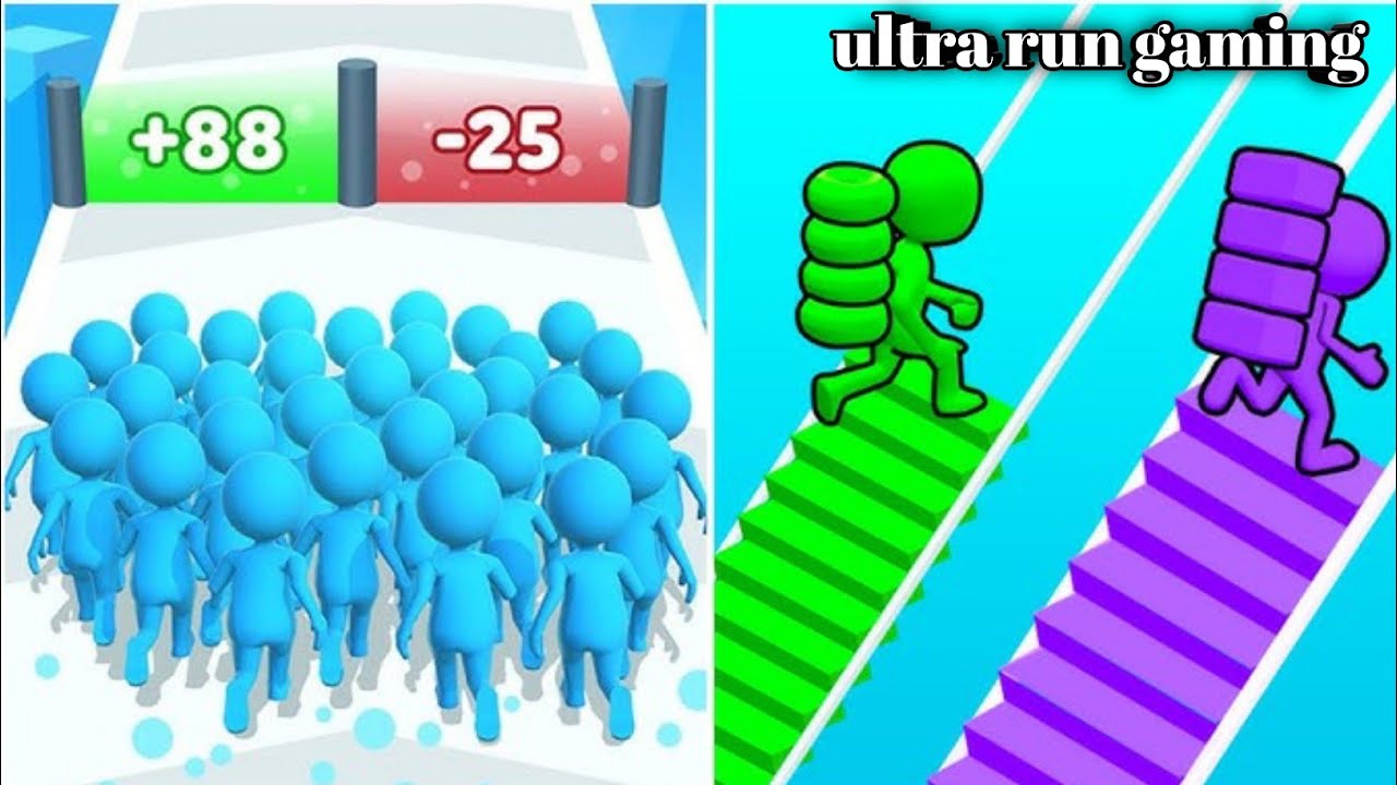 Count Masters vs Bridge Race 😱 | Best Offline Mobile Game?