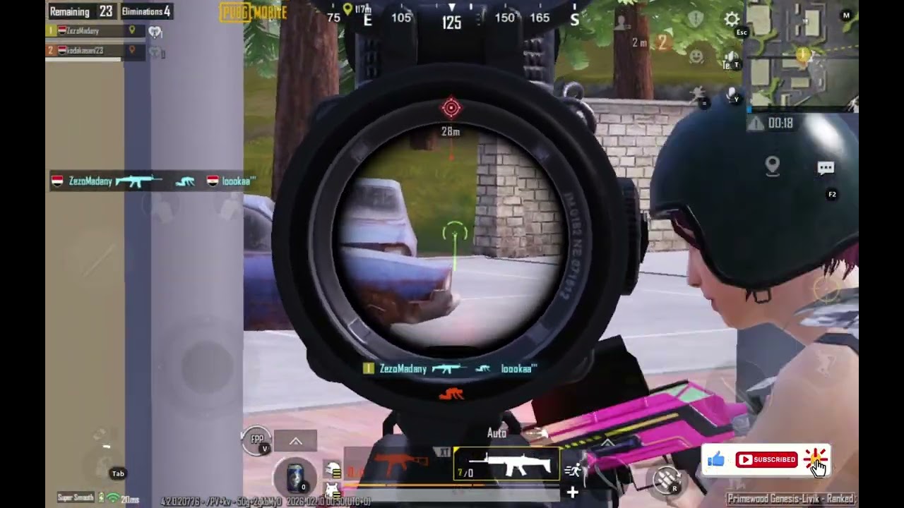 زيزو المنوب بقى بيعرف يلعب بوبجي شوف واحكم بنفسك PUBG MOBILE