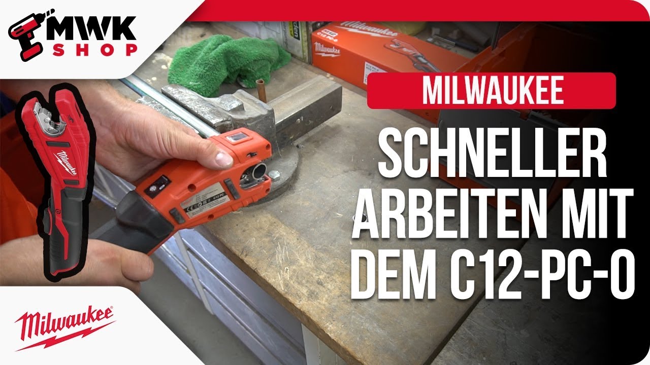 Milwaukee - Akku Rohrschneider für schnelles Arbeiten im Test
