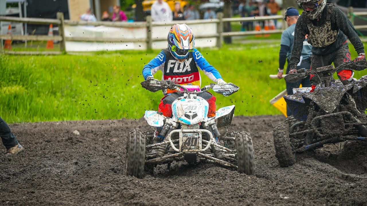 Colton Gillespie Take a NASTY Crash while Leading! NEATV 2025