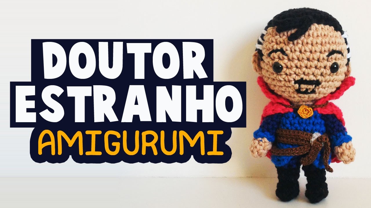 Doutor Estranho Amigurumi Croche
