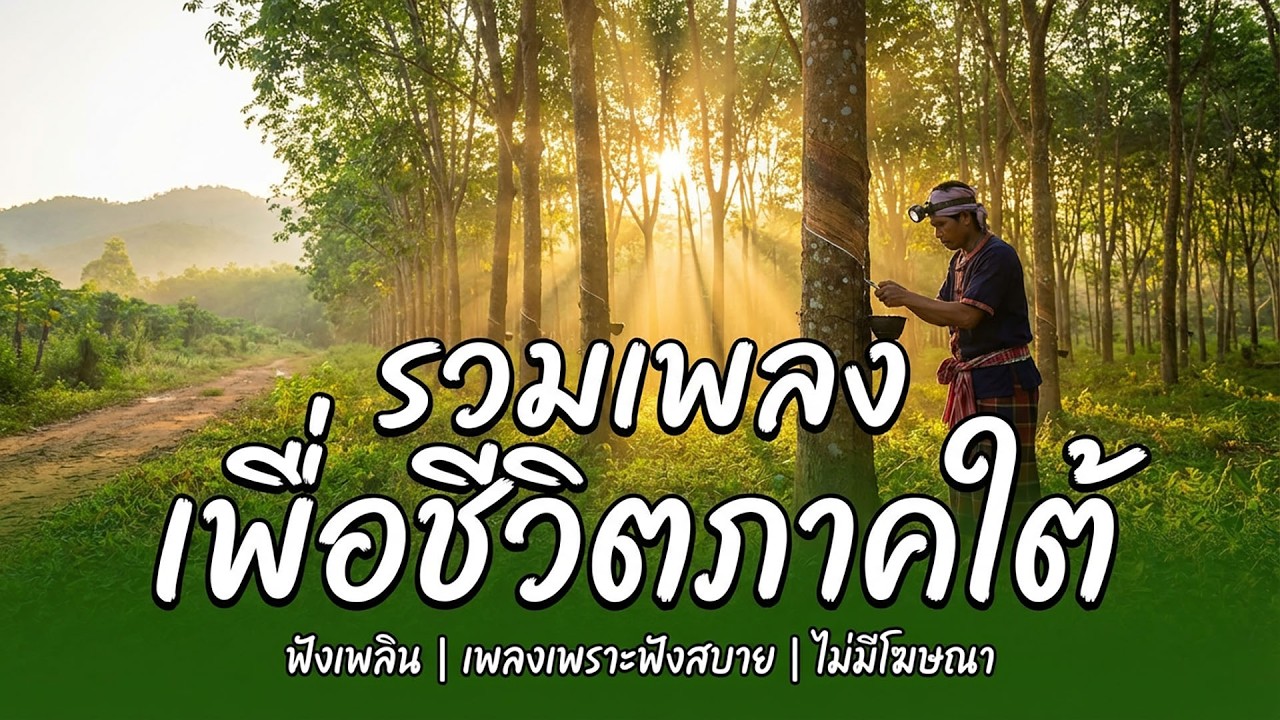 รวมฮิตเพลงใต้ (ฉบับเด็กใต้) 2026 | เปิดตอนขับรถ/ทำงาน เพลินๆ [Vol.25]