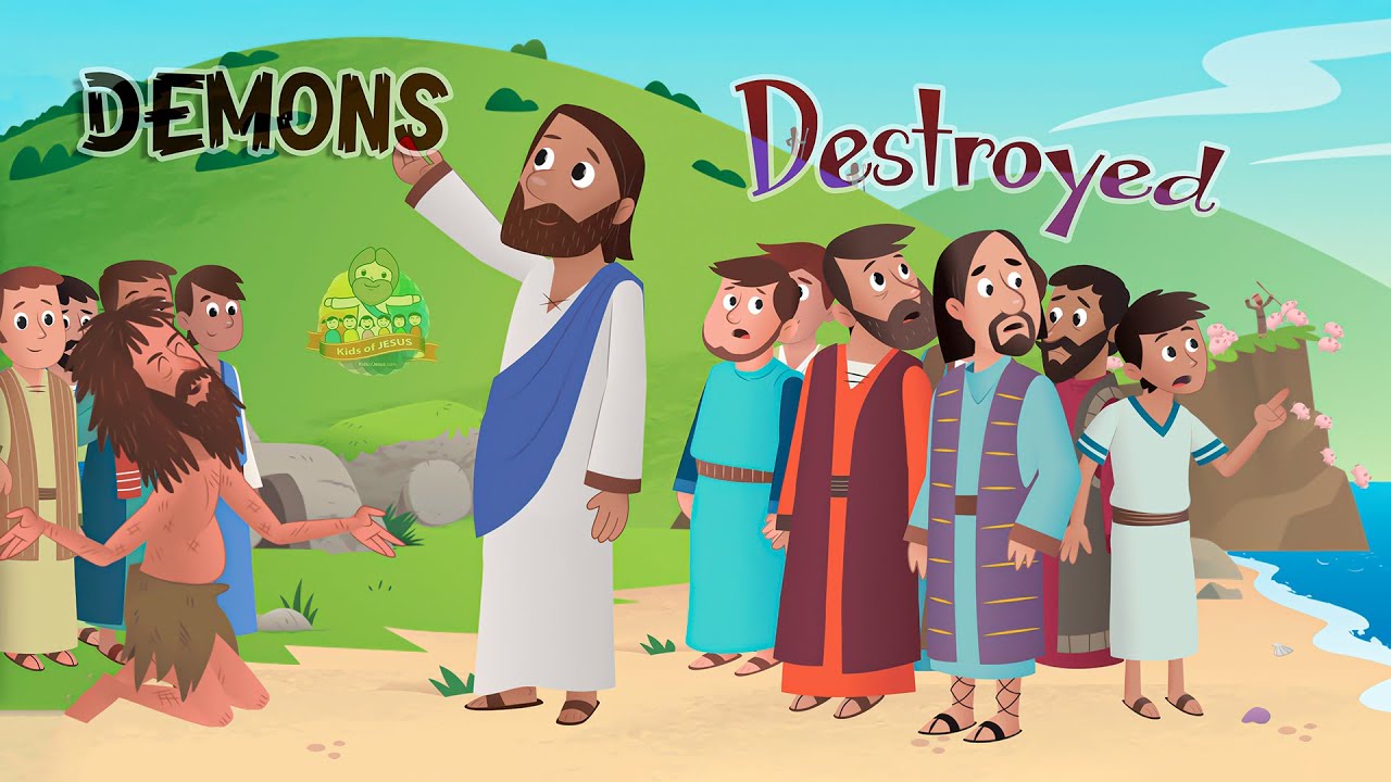 The Bible for Kids | NT | Story 6 &ndash; Jesus Casts Out an Evil Spirit (Demons Destroyed)