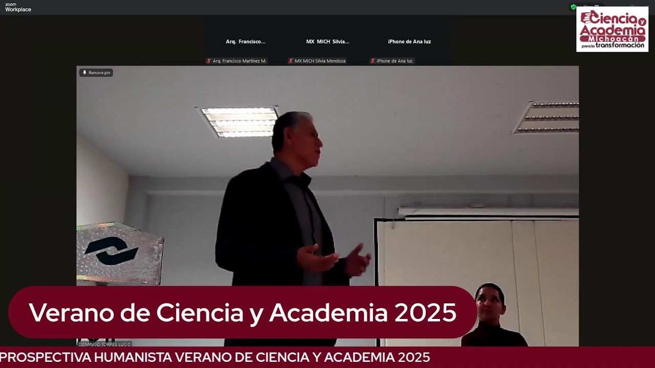 CONVERSATORIO: INTERCULTURALIDAD CON PROSPECTIVA HUMANISTA VERANO DE CIENCIA Y ACADEMIA 2025