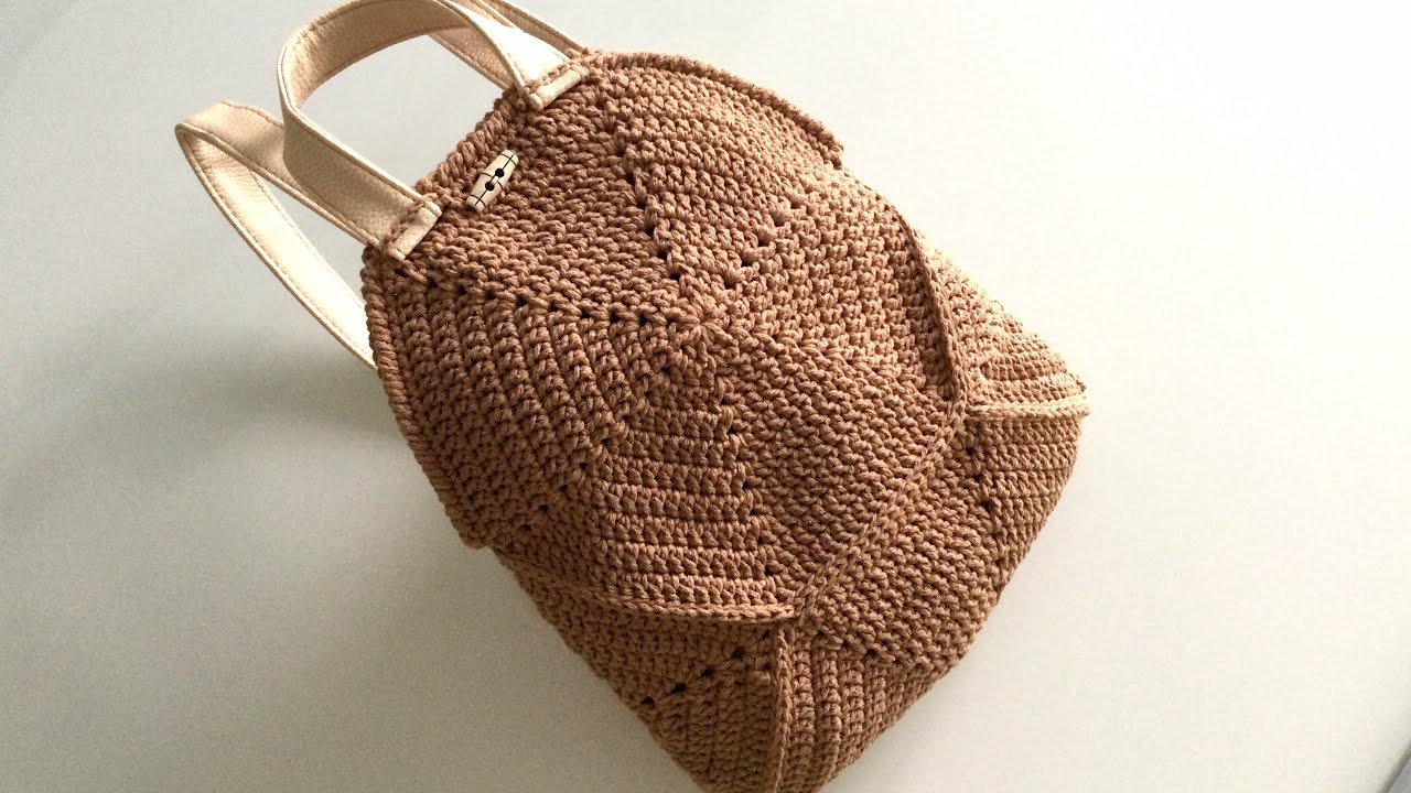 Tığ İşi Motifli Örgü Çanta Nasıl Yapılır — Crochet Bag Pattern