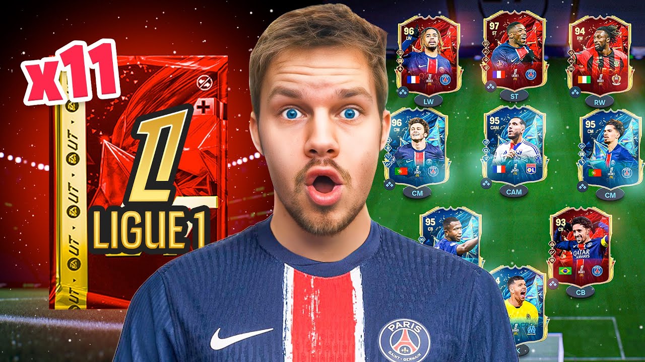 11x Ligue 1 TOTS rewards bestemmer mit FC25 hold!