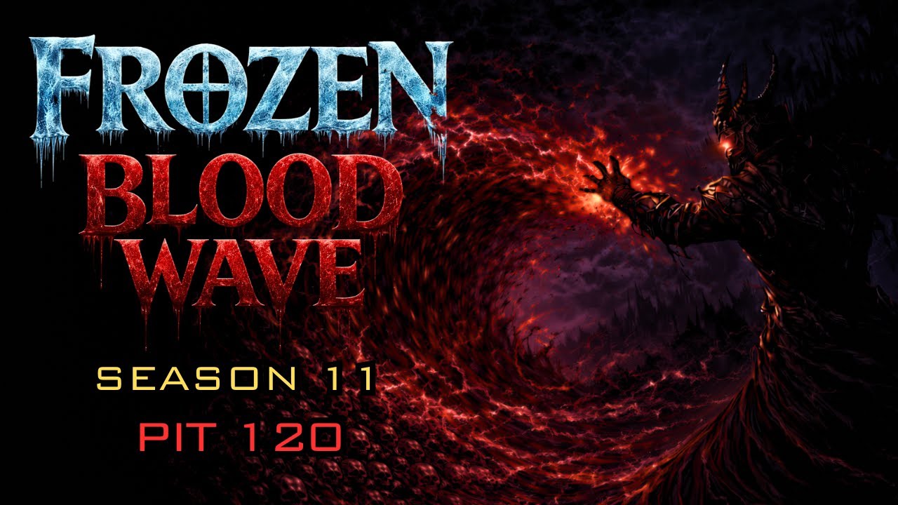Frozen BLOOD WAVE Necro PIT 120 | Diablo 4 Season 11