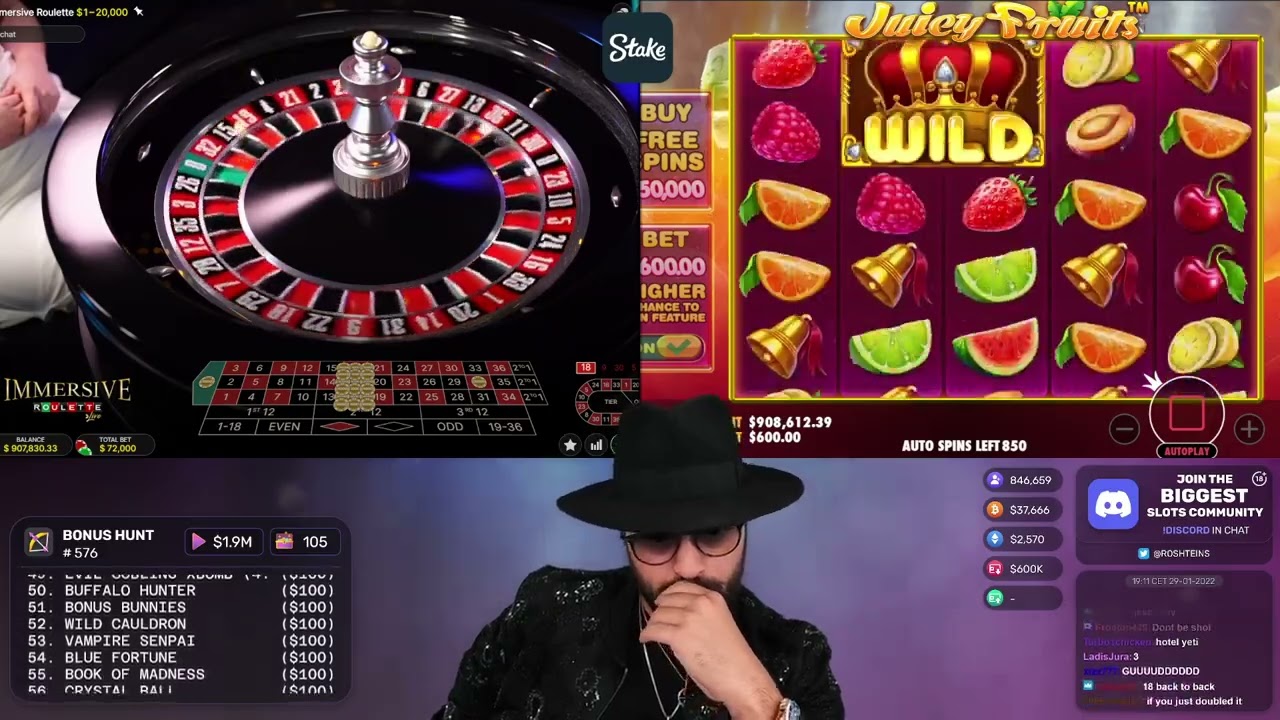 ROSHTEIN   Back to back on Roulette !