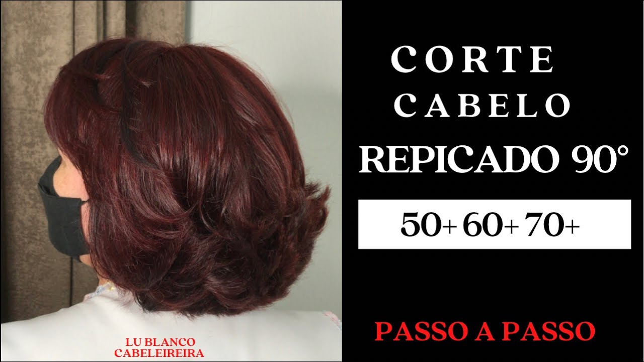 Corte Repicado 90° - Para mulheres 50 Mais