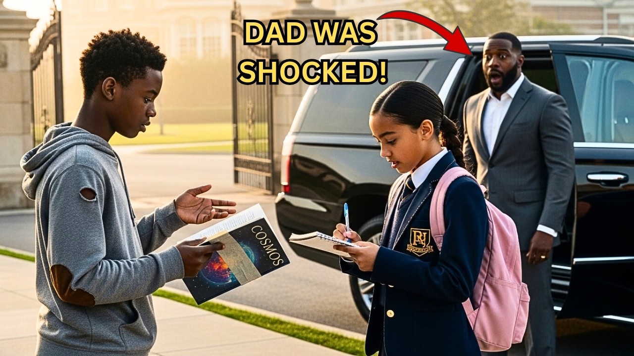 Billionaire Sees A Poor Boy CORRECTING His Genius DAUGHTER— His Next Step SHOCKED Everyone.