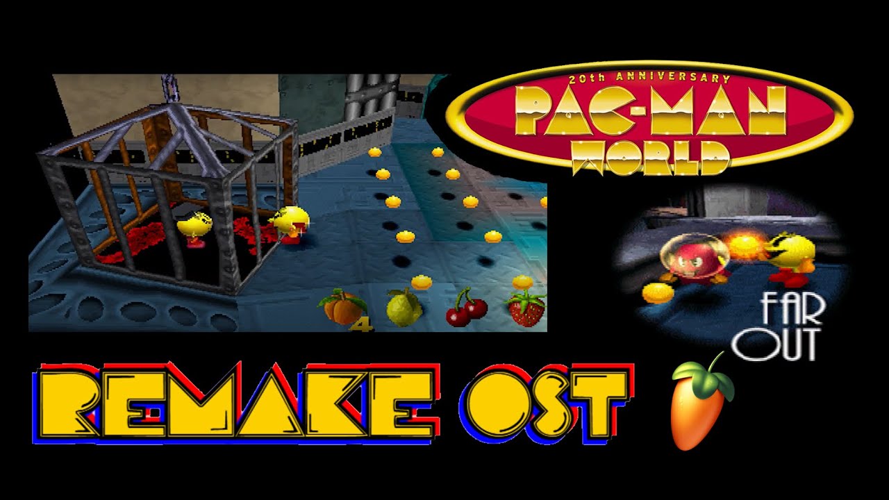 Pac-Man World PS1 - FAR OUT ᱝ·········👻 OST Remake FL studio