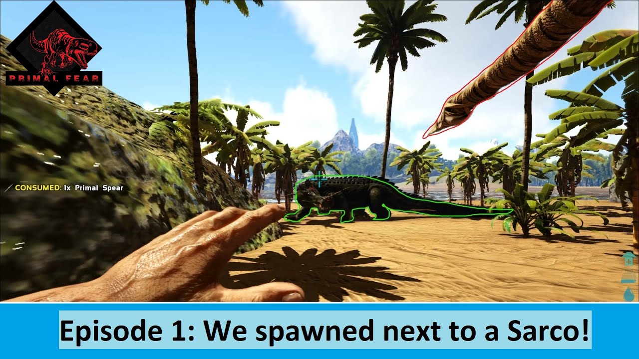 Primal Fear Episode 1: We Spawned next to a Sarco!