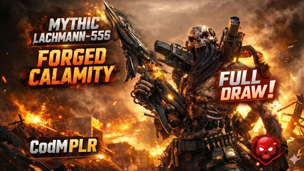 NEW Mythic Lachmann-556 Forged Calamity FULL DRAW 😱 | CODM Forged In Ruin Mythic | CodM PLR