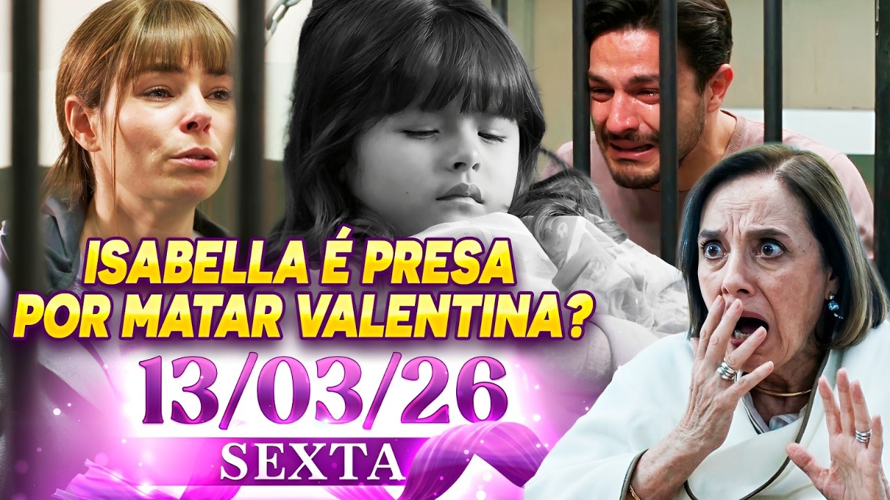 Presente de Amor - (13/03/2026) Capítulo de hoje, Sexta-Feira l Capítulo 40, SBT, Ao Vivo, Regalo.