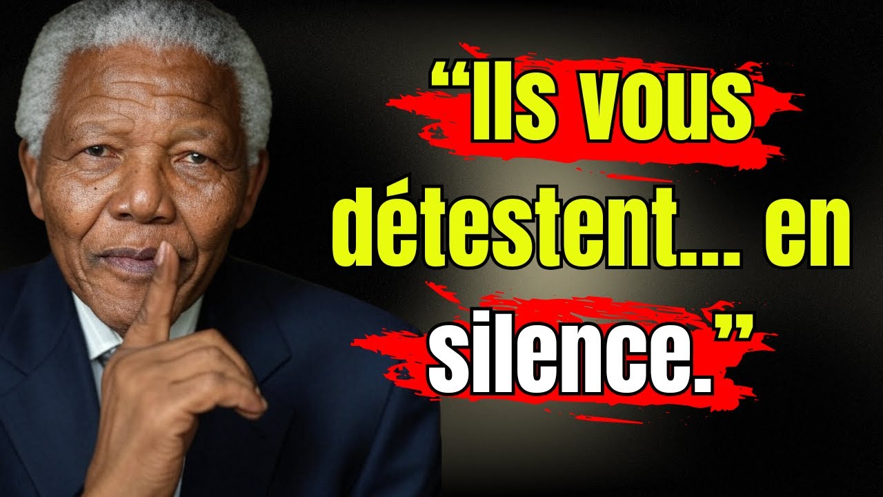 “7 signes que quelqu’un vous jalouse en silence — Ce que Mandela savait déjà”
