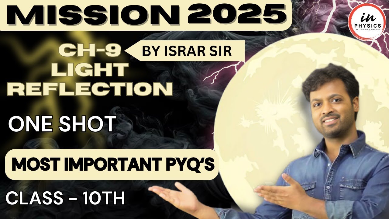 Class 10 Science | Light - One Shot Revision | Mission 2025 | InPhysics | By Israr Sir