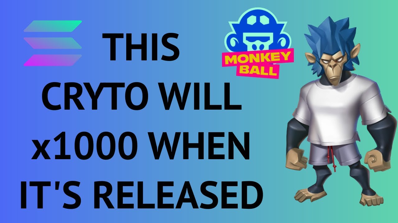 This Gaming Crypto Will x1000 When It's Released (MonkeyBall Crypto $MBS) Final Chance!!