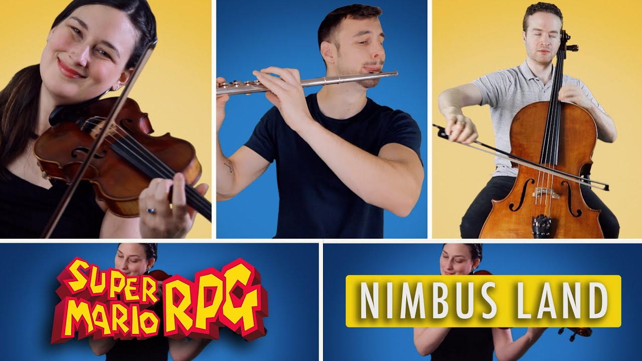 Nimbus Land / Let's do the Fooka-Fooka! (Super Mario RPG) - Flute + Strings Cover
