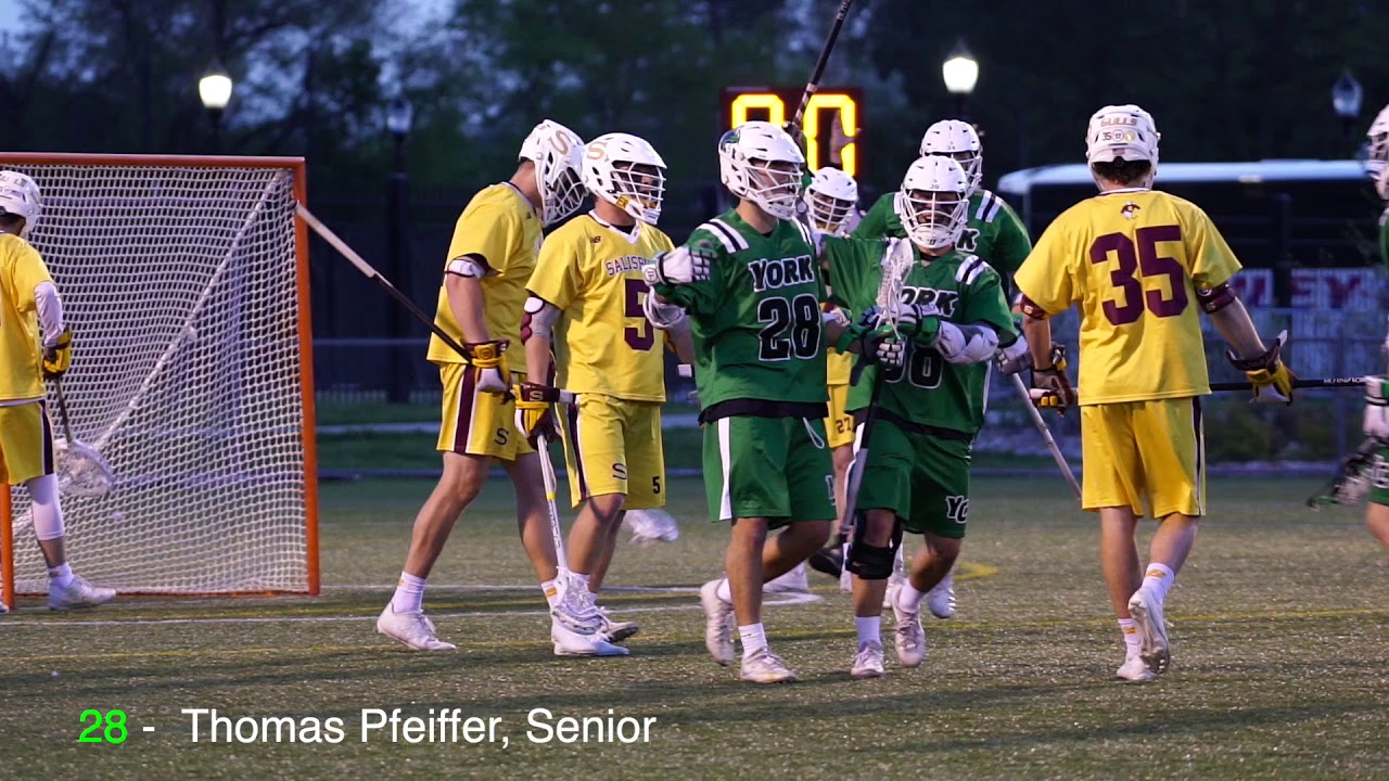 York vs. Salisbury Men's Lacrosse 2019