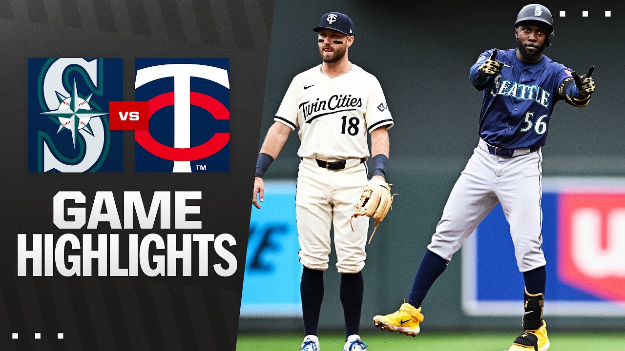 Mariners vs. Twins Game Highlights (6/26/25) | MLB Highlights