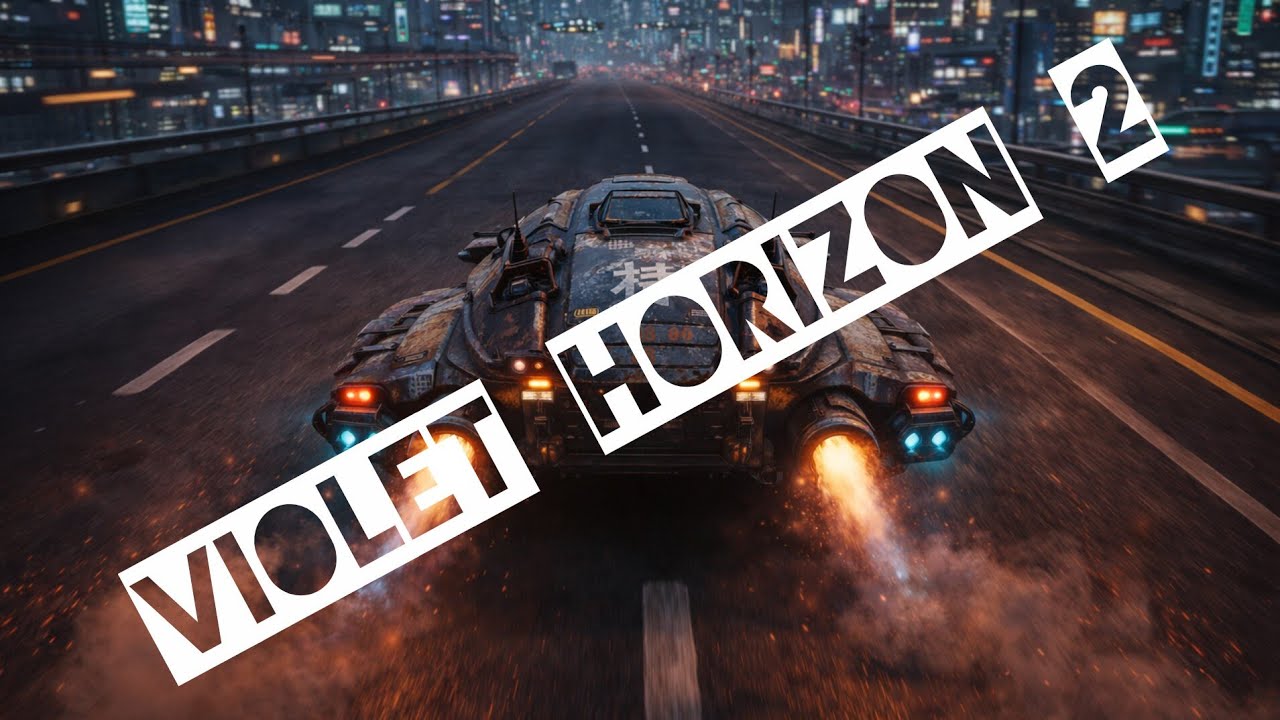 Violet Horizon 2 (Marry version) &mdash; Cyberpunk Pop / Futuristic Synthwave (Official Audio)
