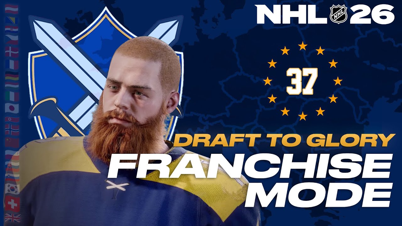Новый капитан/Симулятор сезона - NHL 26 - Комментарии в режиме генерального менеджера - Europe Un...