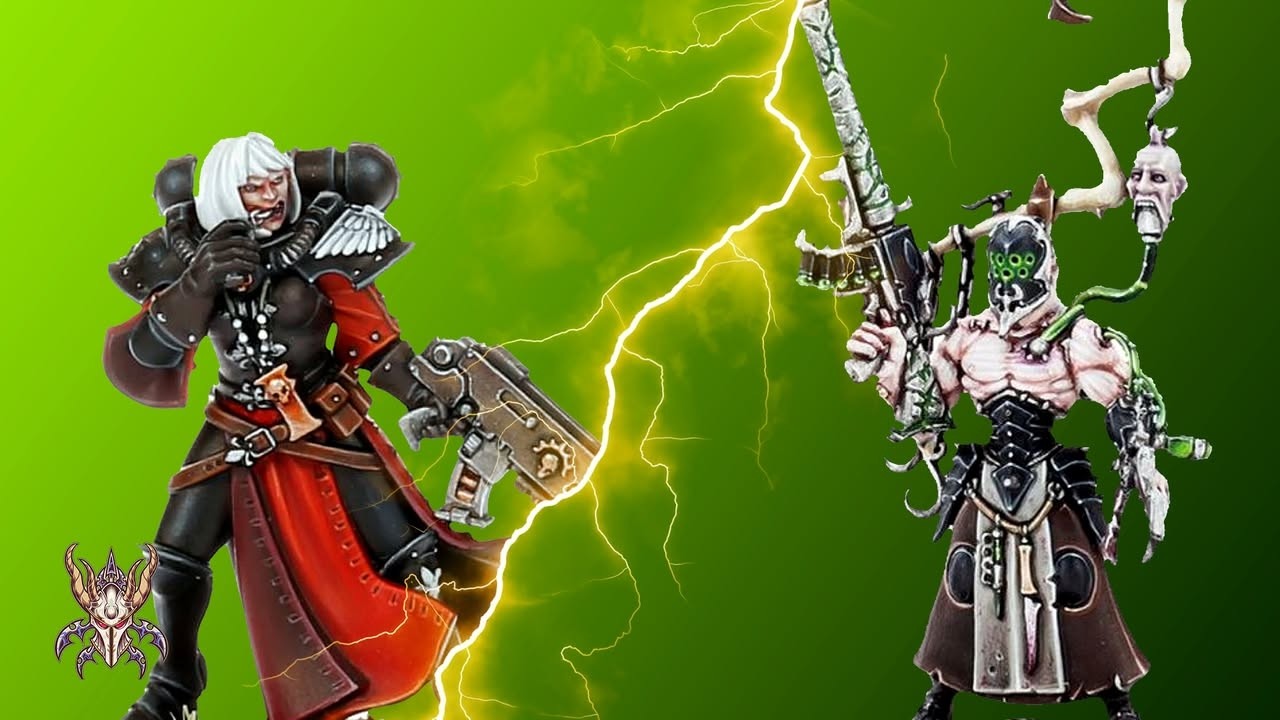Подготовка к Лондонскому турниру 40k Grand Tournament! — Drukhari против Adepta Sororitas: Отчёт ...