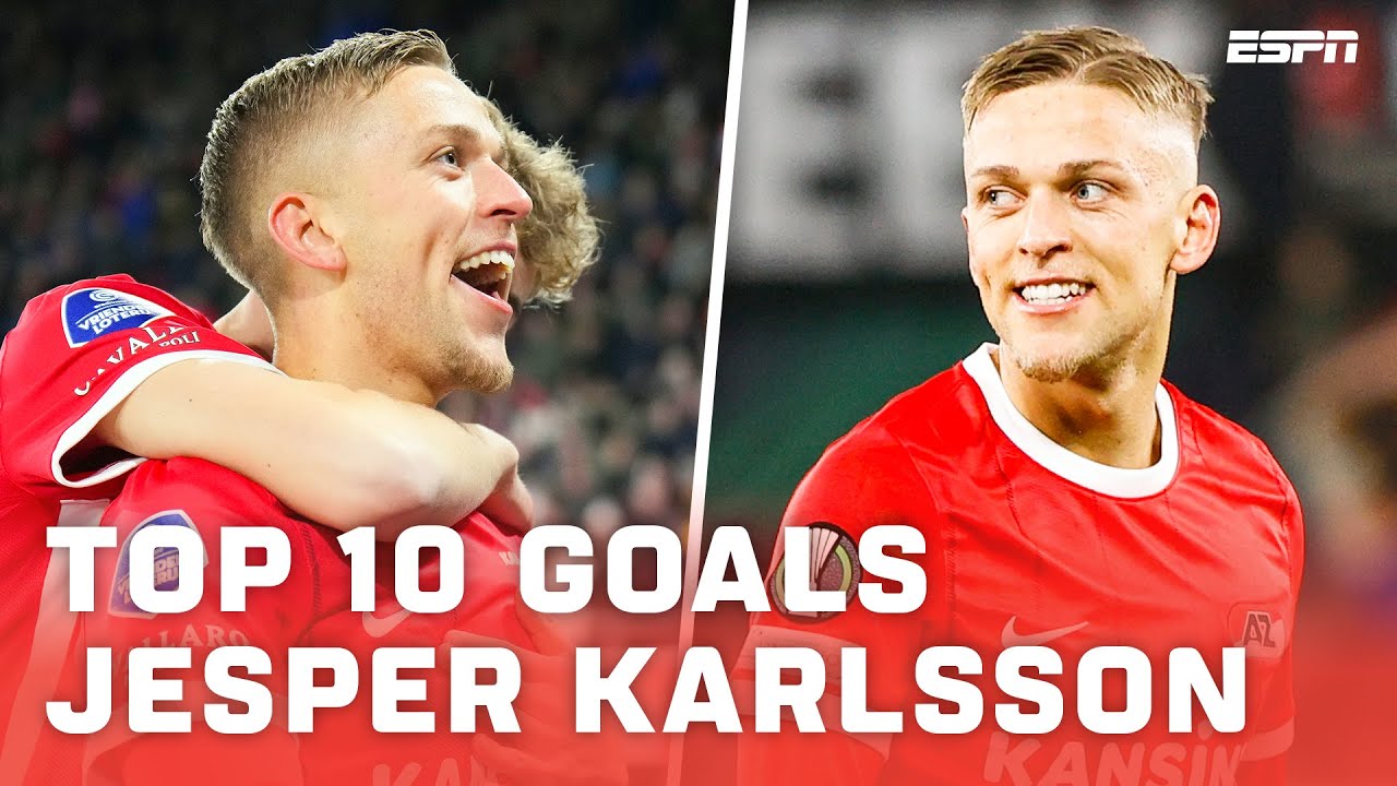 TOP 1️⃣0️⃣ GOALS van 𝐉𝐄𝐒𝐏𝐄𝐑 𝐊𝐀𝐑𝐋𝐒𝐒𝐎𝐍 bij AZ 💫