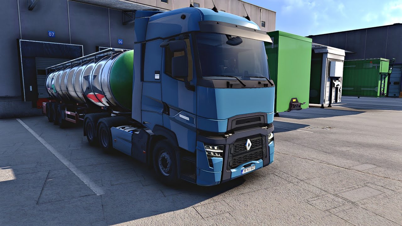 TRANSPORT OF FOOD OIL ACROSS TURKIYE - RENAULT HIGH SLEEPER 550HP (MOD)#eurotrucksimulator2 