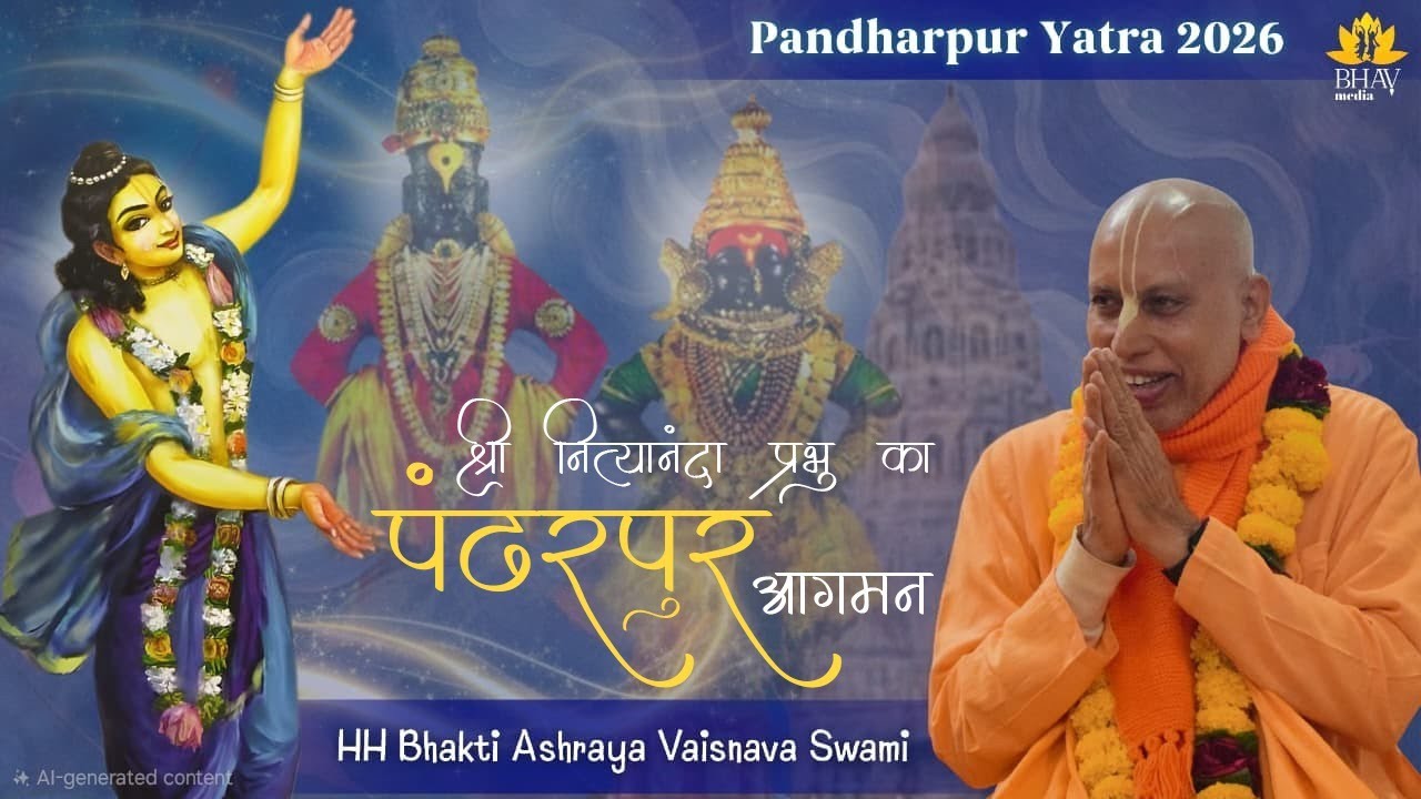 Lord Nityananda’s Visit to Pandharpur Dham | Day 3 | HH Bhakti Ashraya Vaishnava Swami Maharaja