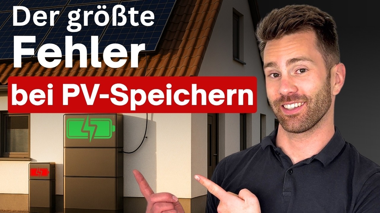 Photovoltaik Speicher Größe: DAS übersehen Alle!