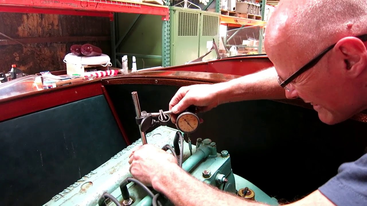 Setting the Timing for a Chrysler Marine Flathead Six Engine
