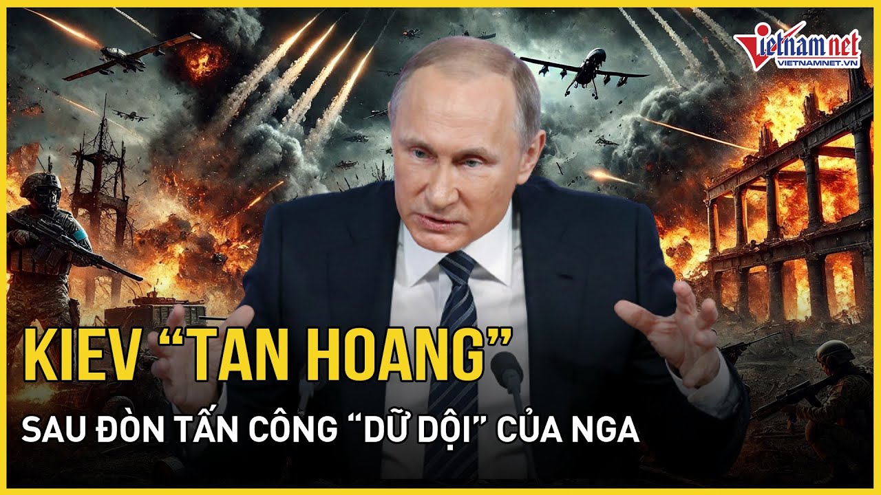 Kiev tan hoang sau đòn tấn công dữ dội của Nga: Đường phố bị thiêu rụi, người Ukraine mất chỗ trú ẩn