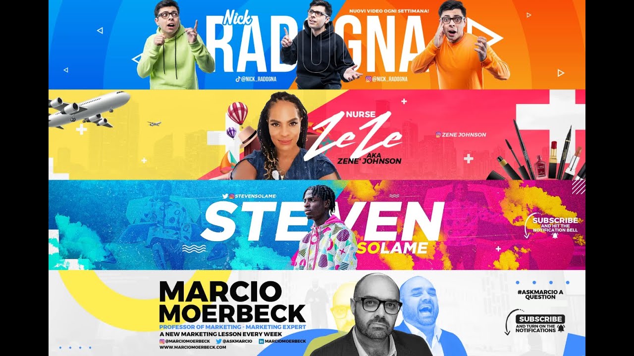Tips for Ordering a Perfect YouTube Banner Design on Fiverr