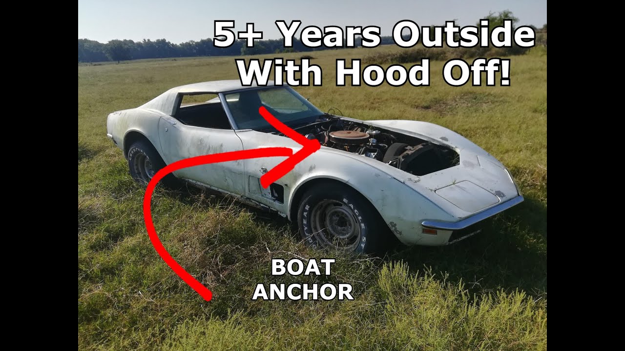 Forgotten 1972 Corvette Rescued From Field: Owner Left It For Dead Tried To Buy This Car For 5 Years