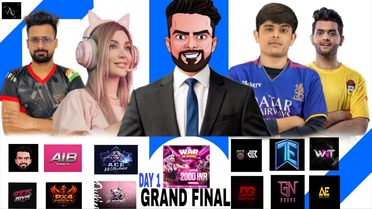 War In Divas Grand Finals || Day 1|| #totalgaming #jontygaming