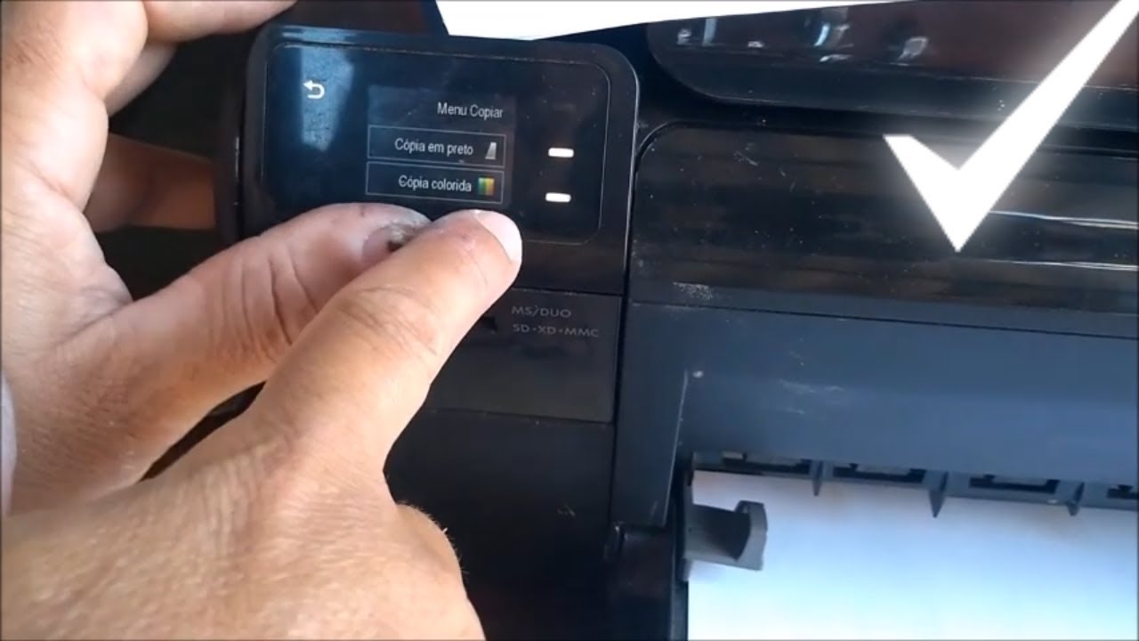 Consertando HPPhotoSmart C4680 com problema de congestionamento de papel.( Problema Resolvido).