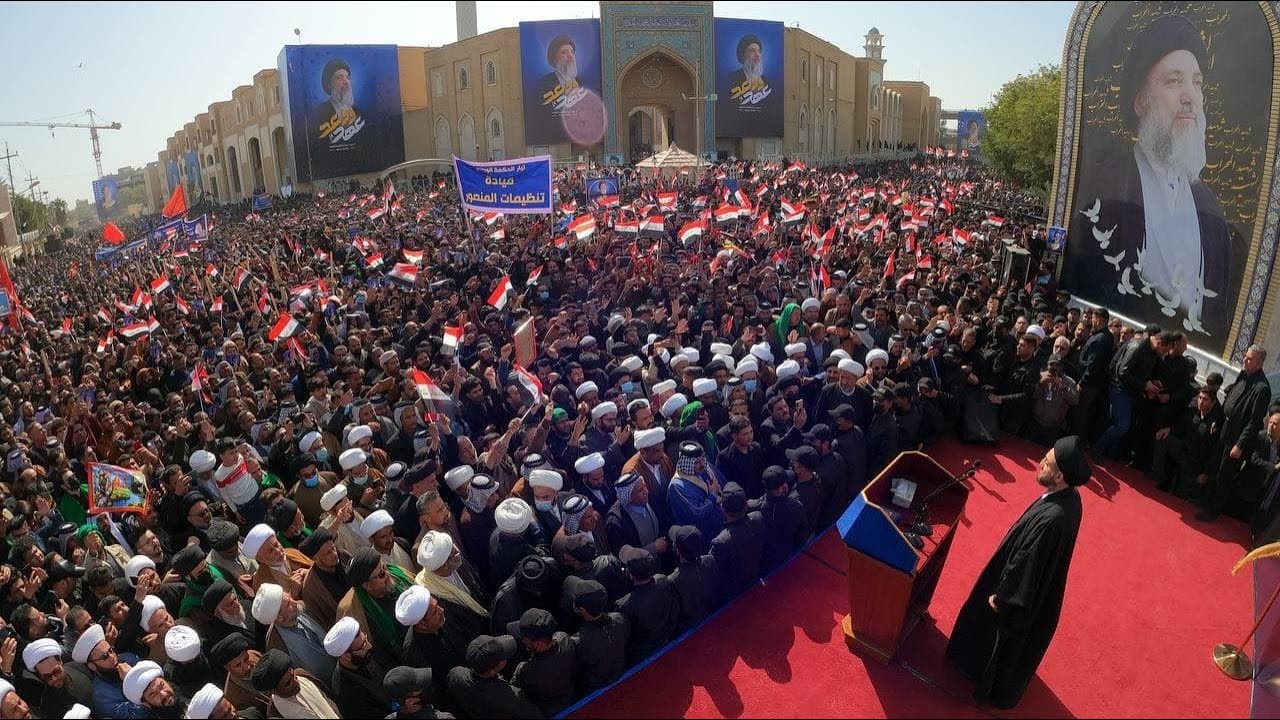كلمة السيد الحكيم في المهرجان الجماهيري الحاشد بذكرى يوم الشهيد العراقي | 2022/2/4