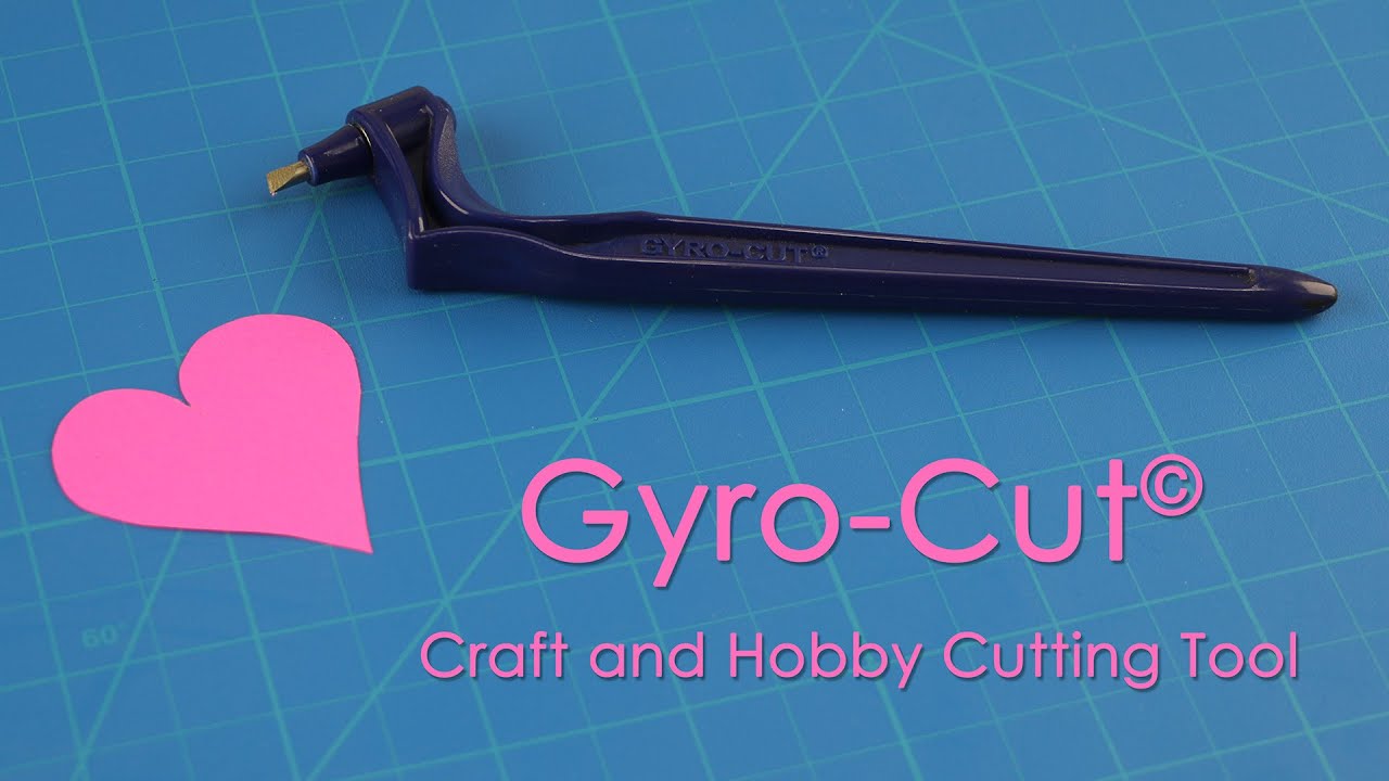 How to Cut Circles and Curves | Gyro-Cut Craft and Hobby Cutting Tool | Designer Stencils