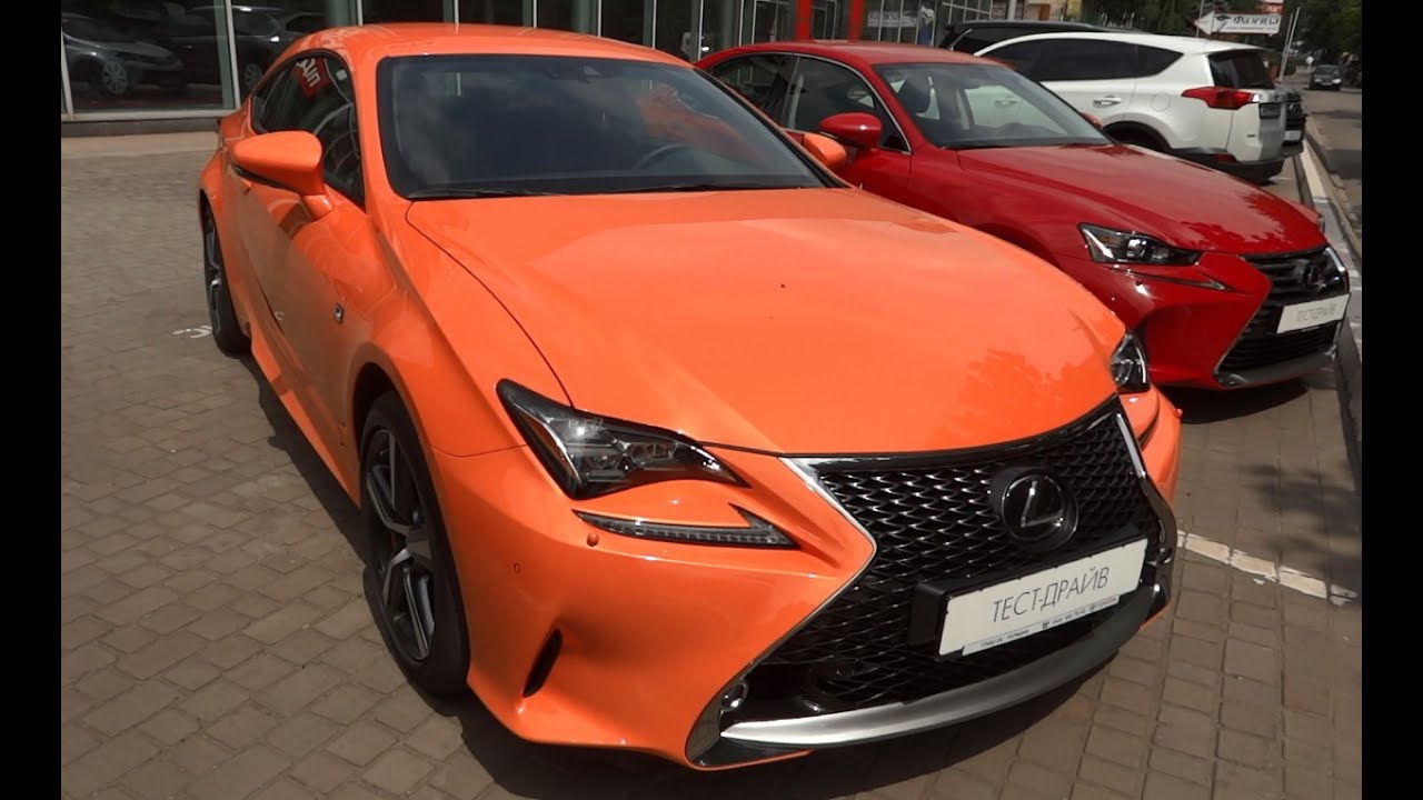 New Lexus RC 200t F SPORT 2017. Test Drive and review. Тест - драйв и обзор.