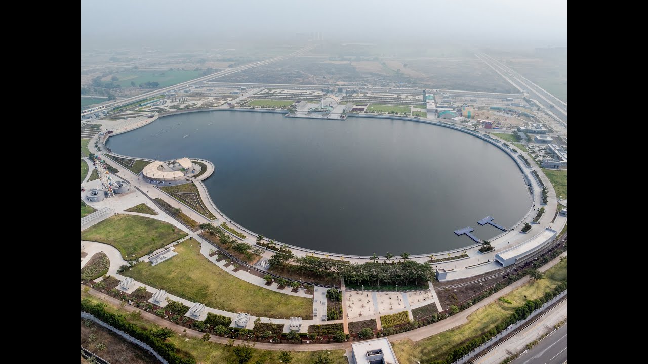 Atal Sarovar at Rajkot Smart City