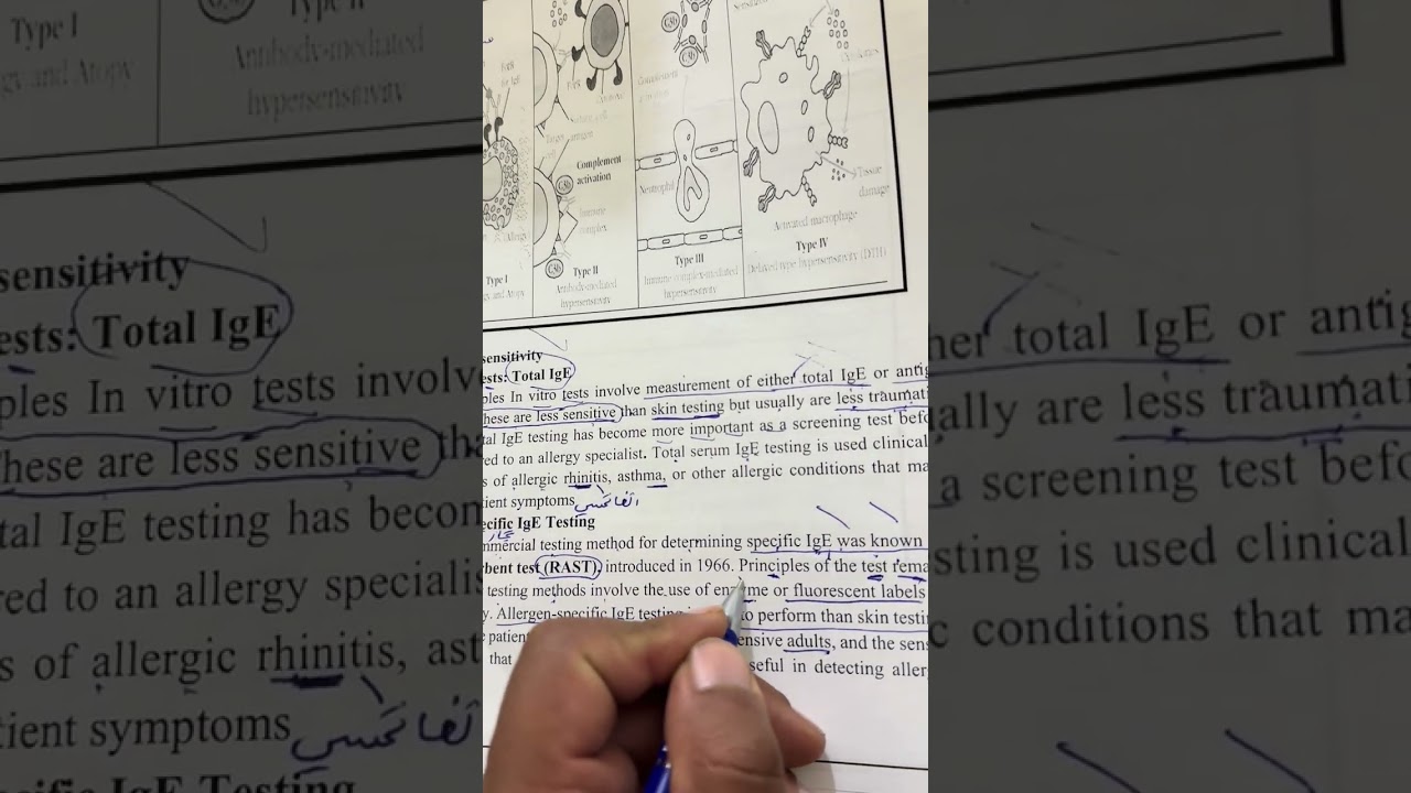 شرح محاضرة المناعة النظري ال 21/22 مرحلة رابعة وزاري حسب الحقيبة