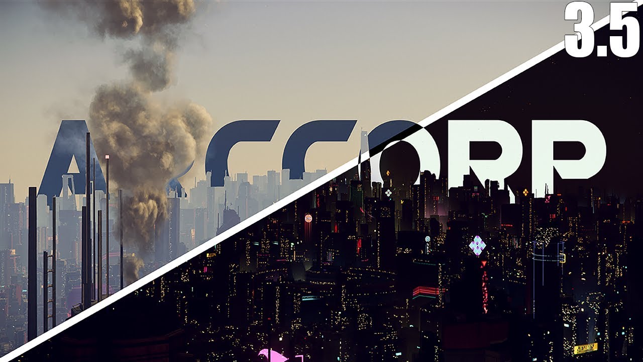 Star Citizen Cinematic: ArcCorp | The City Planet