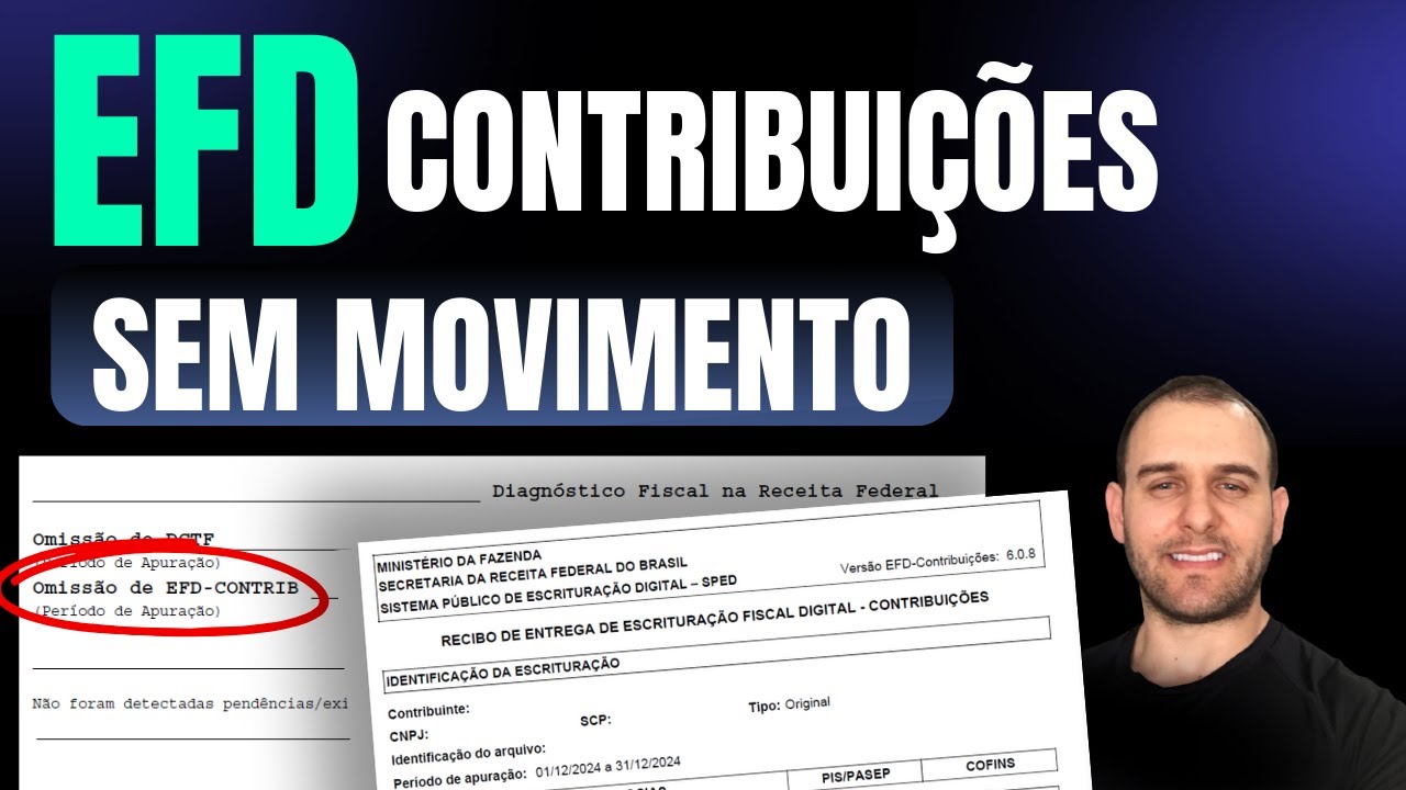COMO ENVIAR EFD-CONTRIBUIÇÕES SEM MOVIMENTO | PASSO A PASSO ATUALIZADO [FÁCIL E RÁPIDO]