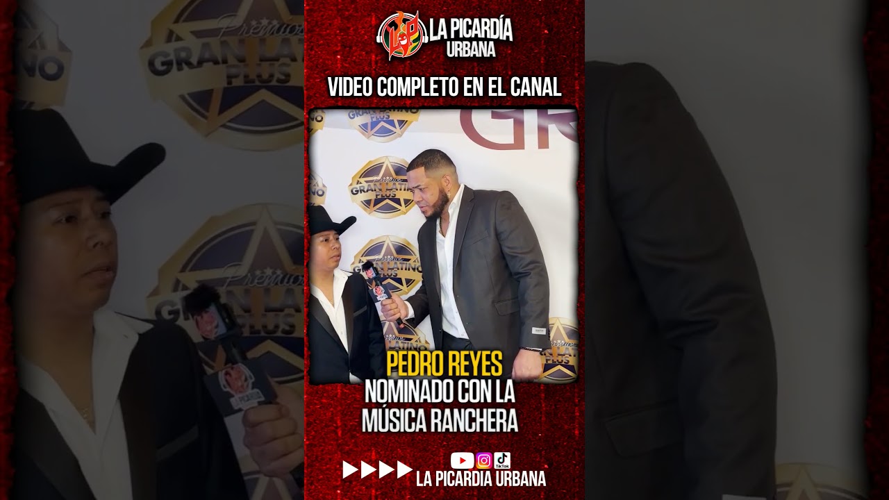 Pedro Reyes Nominado con la m&uacute;sica ranchera. #viral #entrevista #musicaranchera