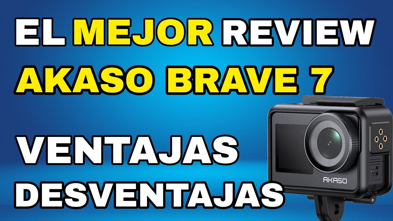 AKASO BRAVE 7 vale LA pena? El mejor review | natito grc 