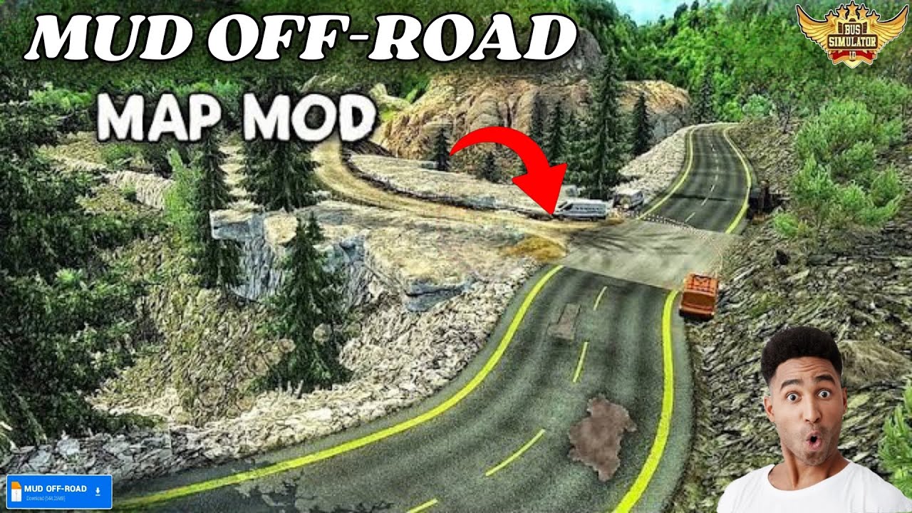 Map Mod Bussid 4.2.1 - Mud Off-Road Map Mod For Bus Simulator Indonesia | Bussid Map Mod |Bussid