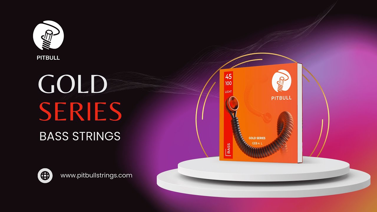 Pitbull Strings Gold Series Bass Strings